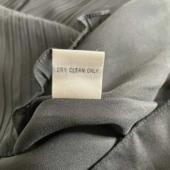 Talbots Women's Little Black Midi Cocktail Dress Size 6 Petite Classic Old Money - Picture 11 of 11